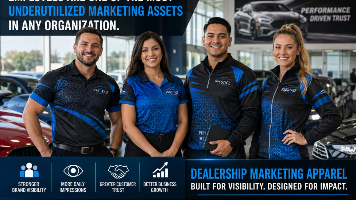 Dealership Marketing Apparel for Automotive Brand Visibility