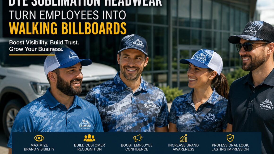 Dye Sublimation Headwear for Smarter Brand Visibility