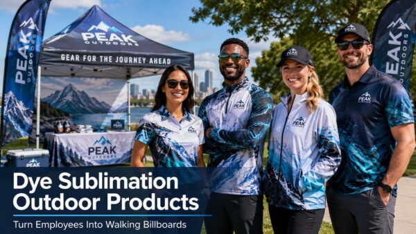 Dye Sublimation Outdoor Products for Brand Visibility