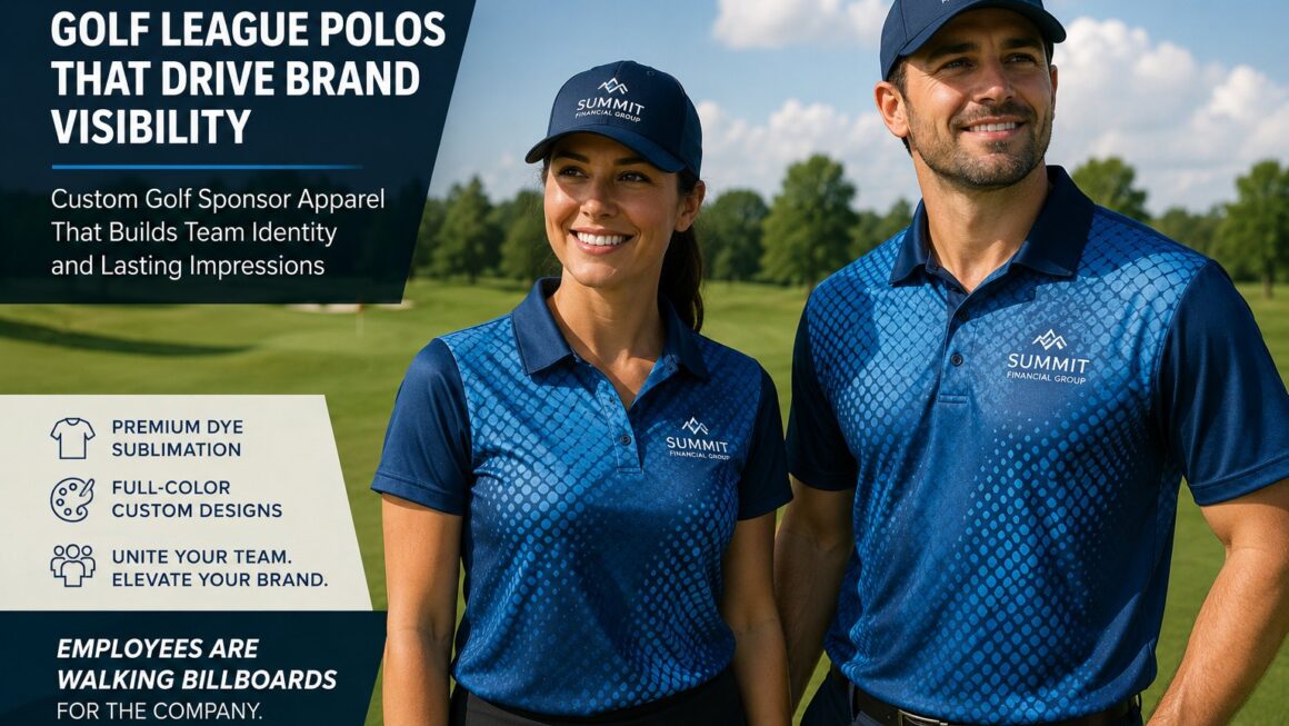 Golf League Polos: Custom Golf Sponsor Apparel That Builds Brand Visibility and Team Identity