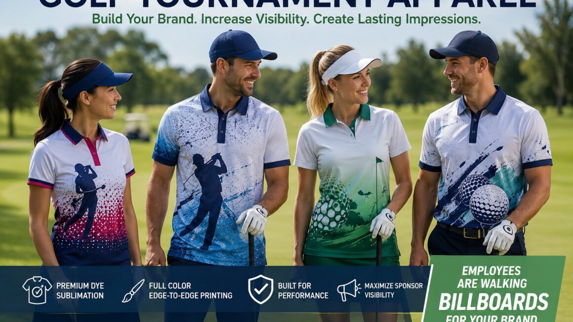 Golf Tournament Apparel: A Complete Guide to Sponsor Visibility, Branding, and Business Growth