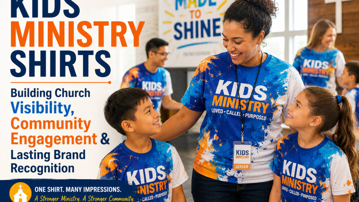 Kids Ministry Shirts That Build Church Brand Recognition