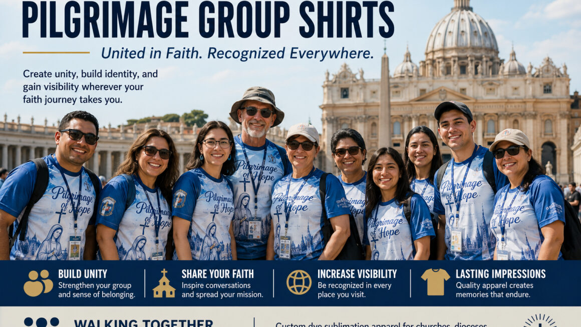Pilgrimage Group Shirts: Branding Through Catholic Travel