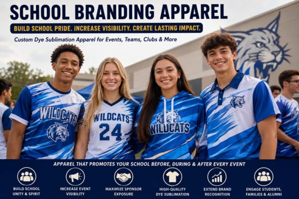 School Branding Apparel: Complete Guide to Custom Apparel and School Promotional Products for Events
