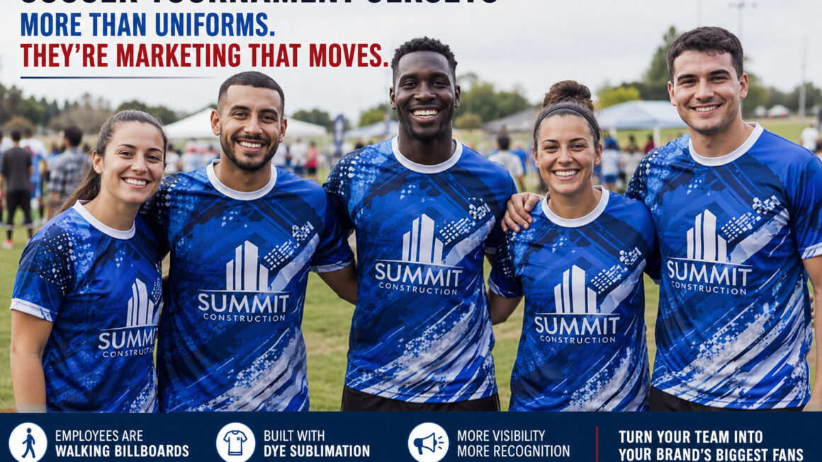 Soccer Tournament Jerseys That Build Brand Visibility