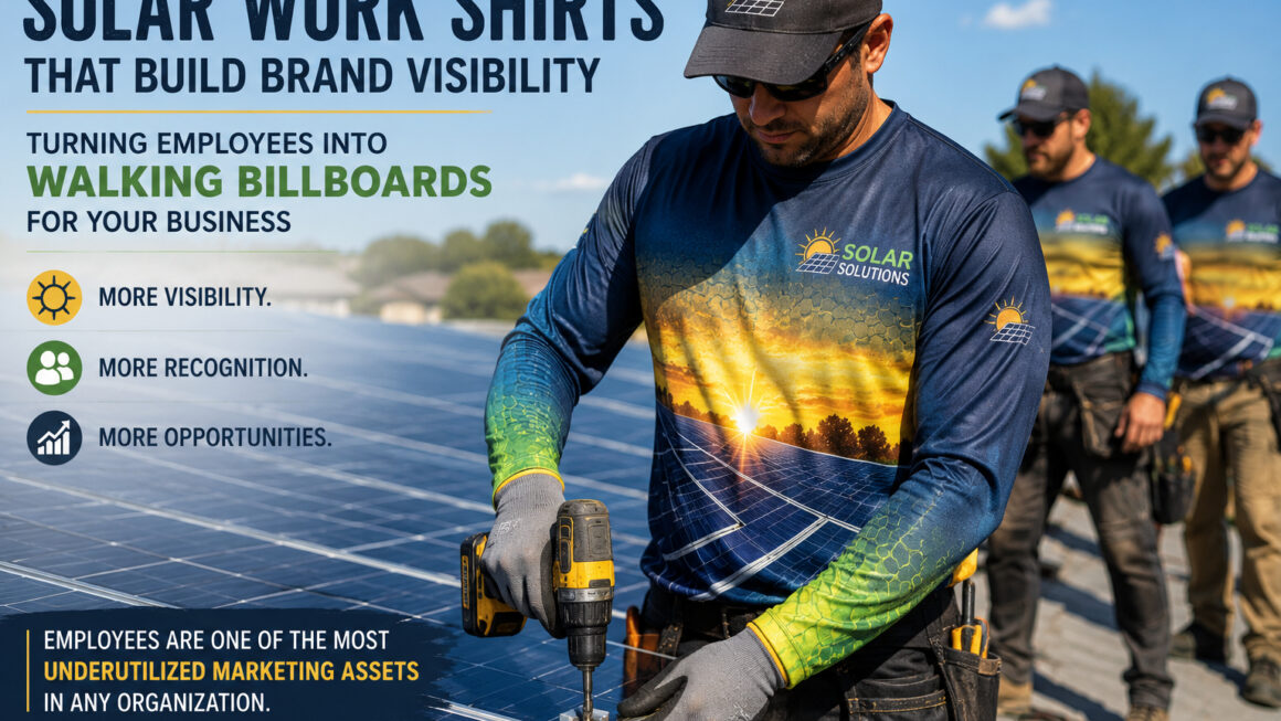 Solar Work Shirts That Build Brand Visibility