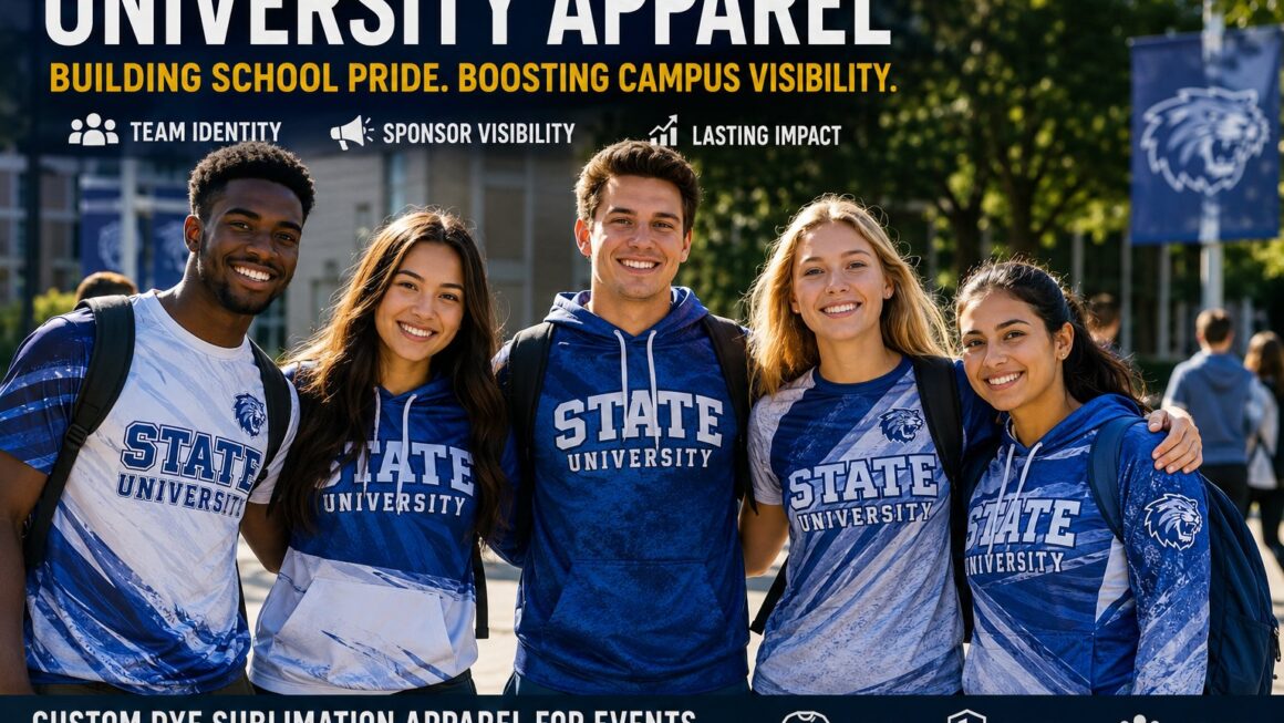 University Apparel: Complete Guide to Campus Marketing Apparel for Events, Teams & Sponsor Visibility