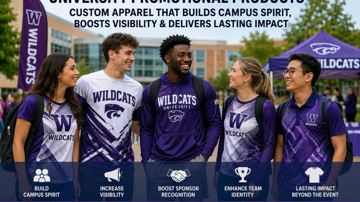 University Promotional Products: Custom Apparel That Builds Campus Spirit and Event Visibility