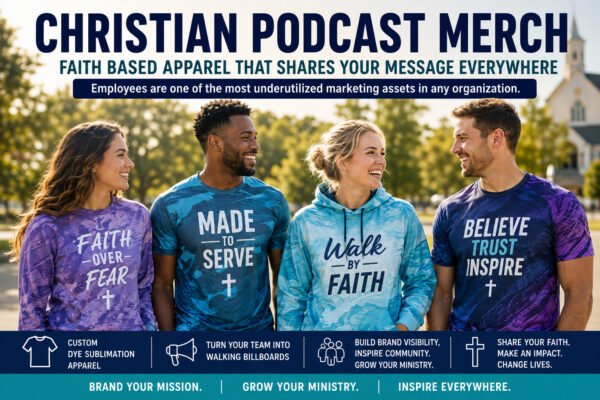 Christian Podcast Merch: A Branding Strategy That Builds Reach