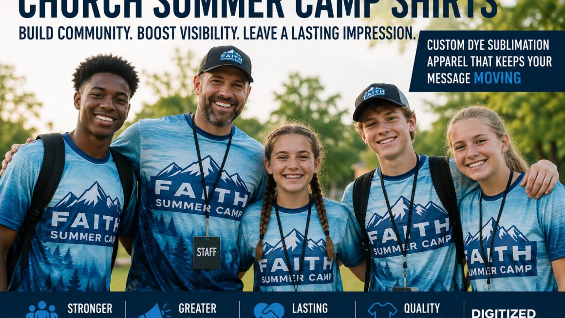 Church Summer Camp Shirts That Build Lasting Brand Visibility