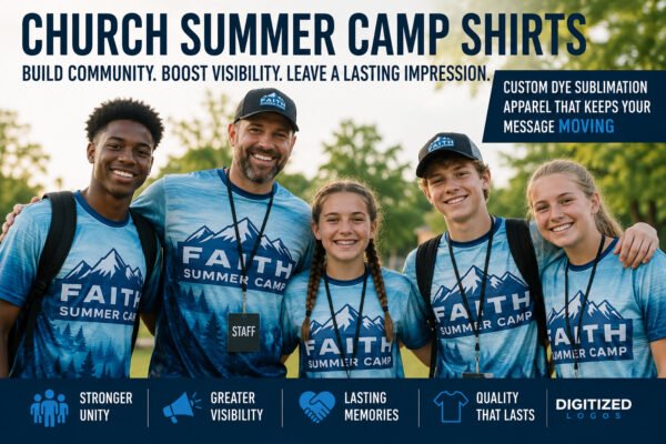 Church Summer Camp Shirts That Build Lasting Brand Visibility