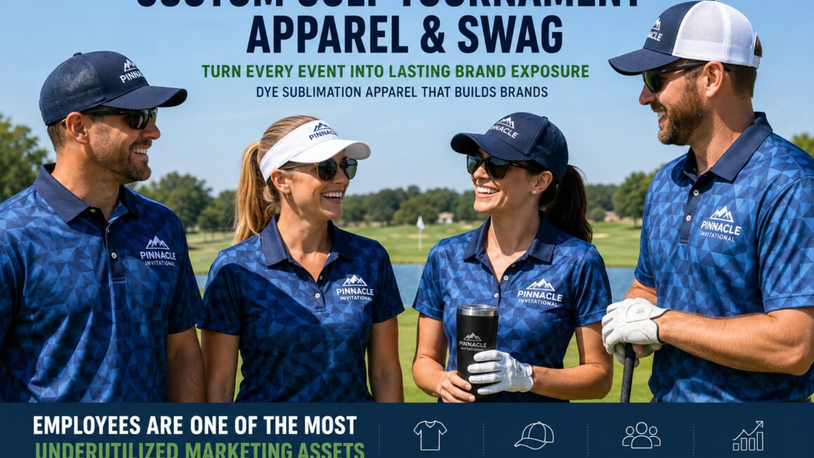 Custom Golf Tournament Apparel & Swag That Builds Brands