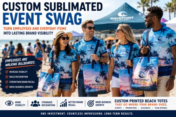 Custom Sublimated Event Swag: Turn Visibility Into Growth