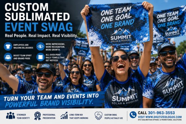 Custom Sublimated Event Swag: Turn Visibility Into ROI