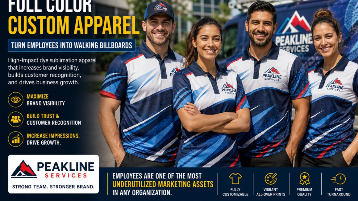 Full Color Custom Apparel: Turn Staff Into Billboards