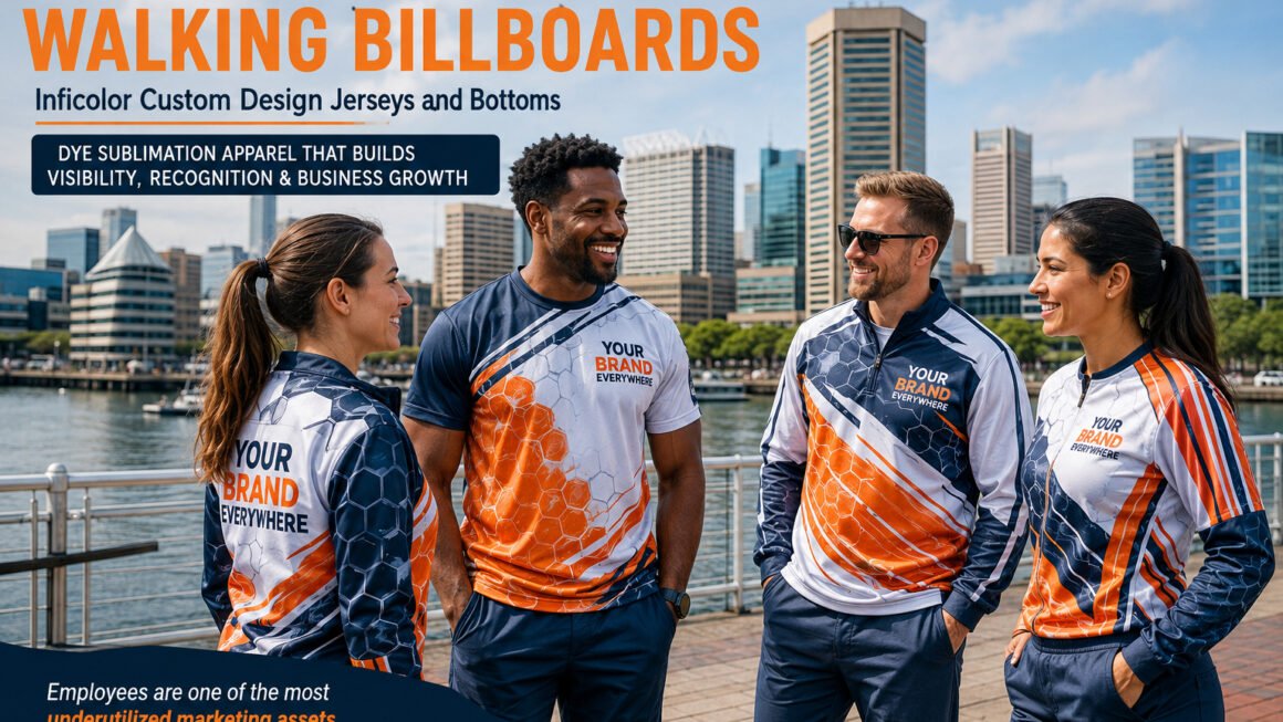 Inficolor Custom Jerseys: Turn Staff Into Brand Assets
