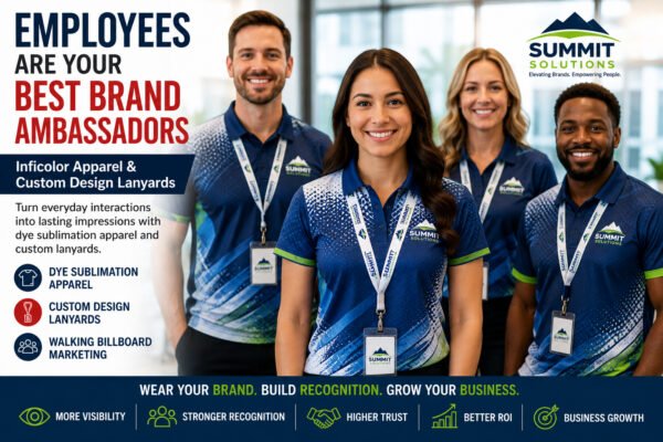 Inficolor and Custom Design Lanyards for Brand Growth