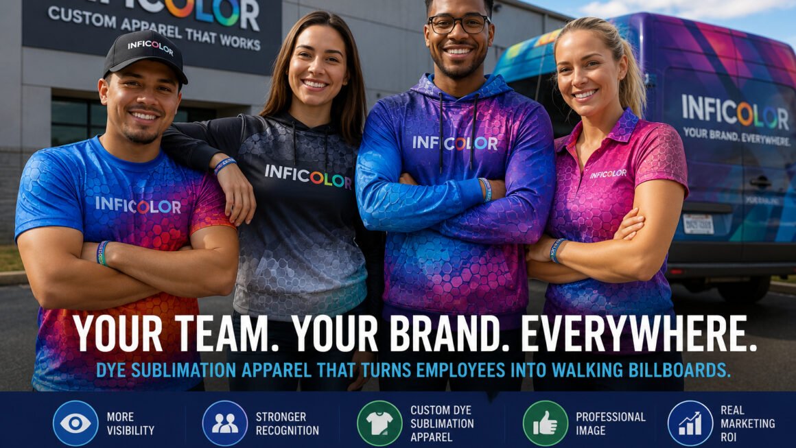 Inficolor: Turn Employee Apparel Into Brand Visibility