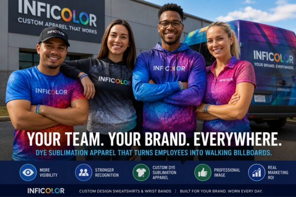 Inficolor: Turn Employee Apparel Into Brand Visibility