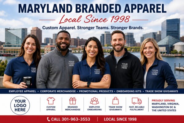 Maryland Branded Apparel | Local Expertise Since 199