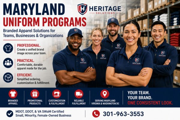 Maryland Uniform Programs for Businesses and Teams