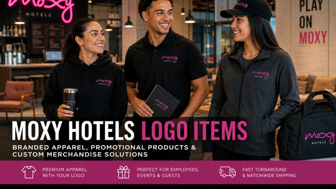 Moxy Hotels Logo Items | Custom Branded Apparel