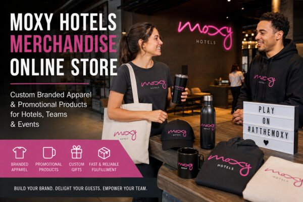 Moxy Hotels Merchandise Online Store | Custom Branded Gear