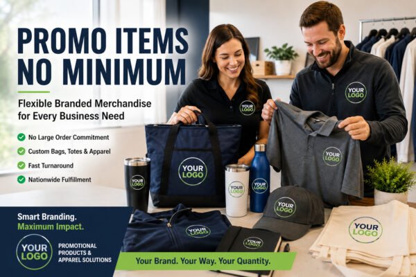 Promo Items No Minimum: Flexible Branded Merchandise
