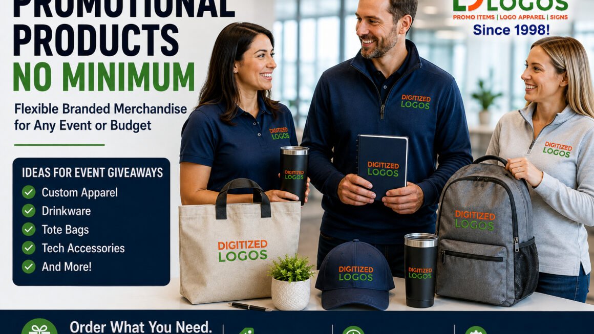 Promotional Products No Minimum: Flexible Brand Swag