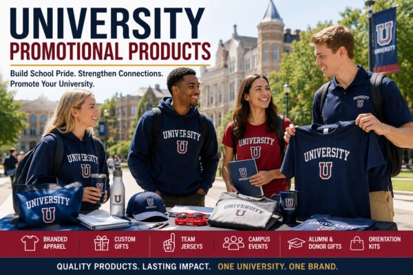 University Promotional Products for Campus Branding