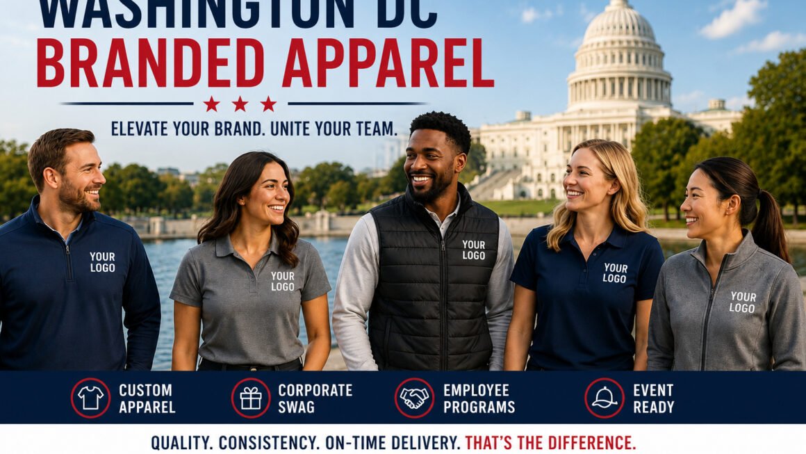 Washington DC Branded Apparel for Businesses & Events