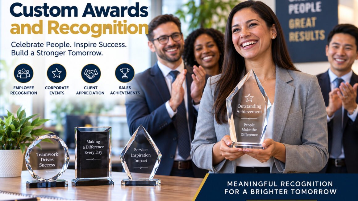Custom Awards and Recognition for Business Success
