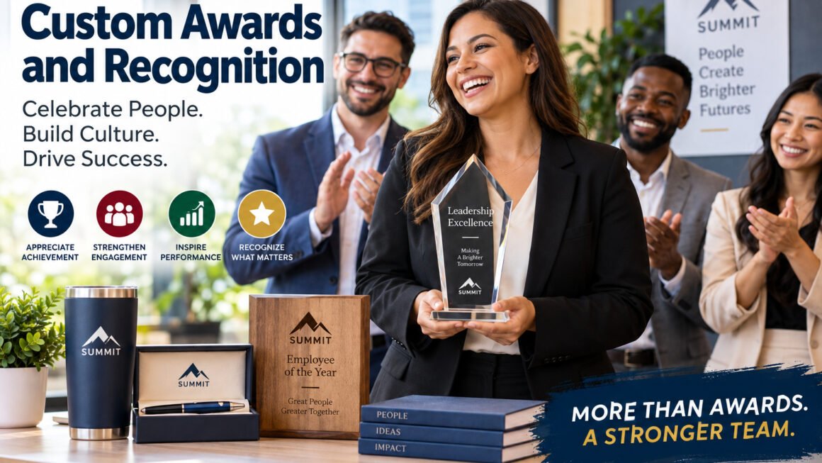 Custom Awards and Recognition for Employee Appreciation