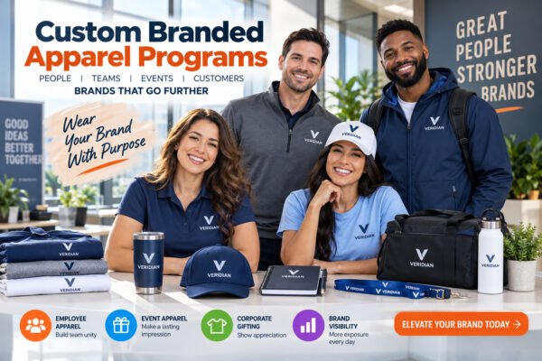 Custom Branded Apparel Programs for Modern Businesses
