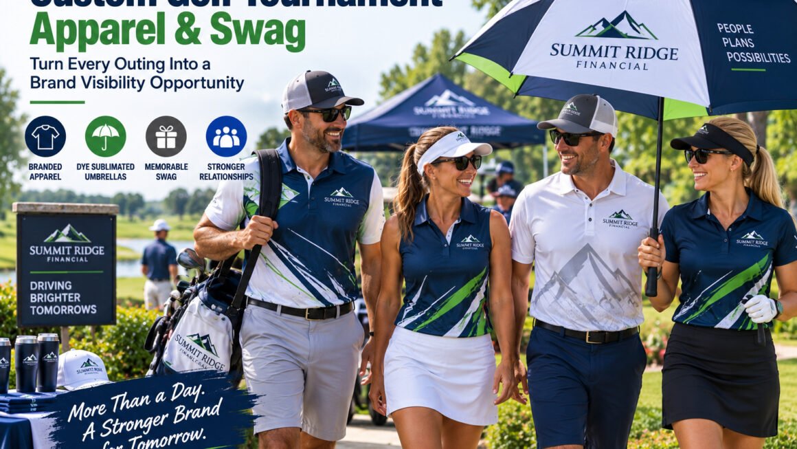 Custom Golf Tournament Apparel & Swag That Builds Brands