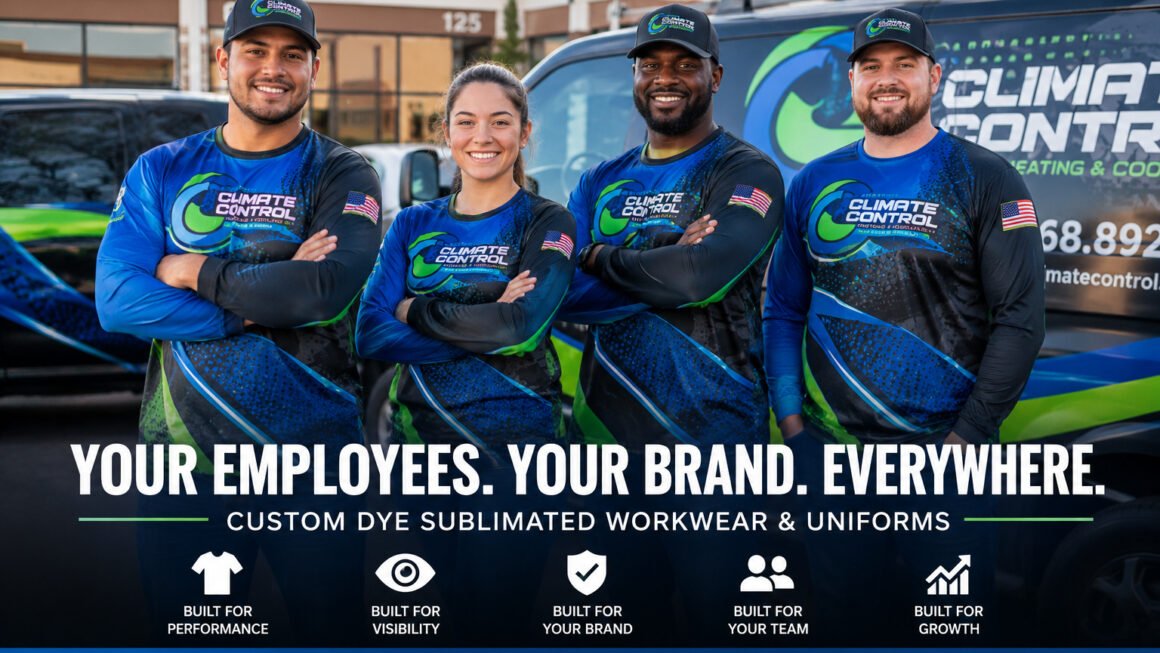 Custom Sublimated Workwear & Uniforms for Brand Growth