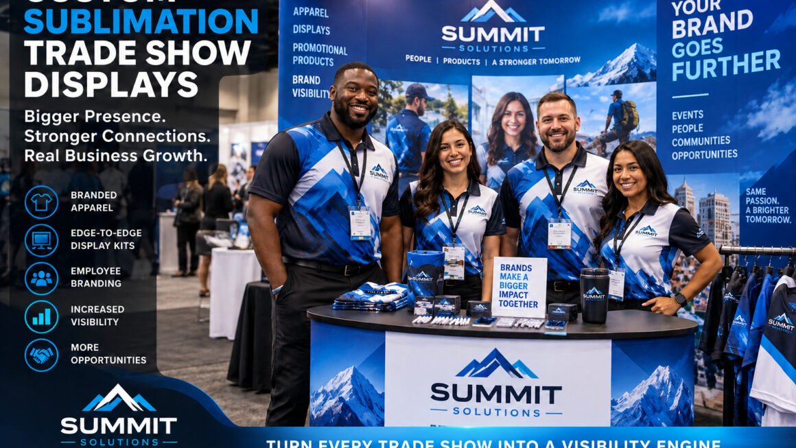 Custom Sublimation Trade Show Displays That Build Visibility