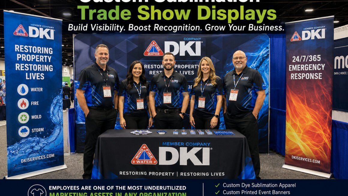 Custom Sublimation Trade Show Displays That Get Seen