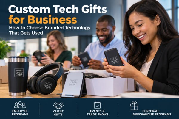 Custom Tech Gifts for Business: Complete Buyer Guide