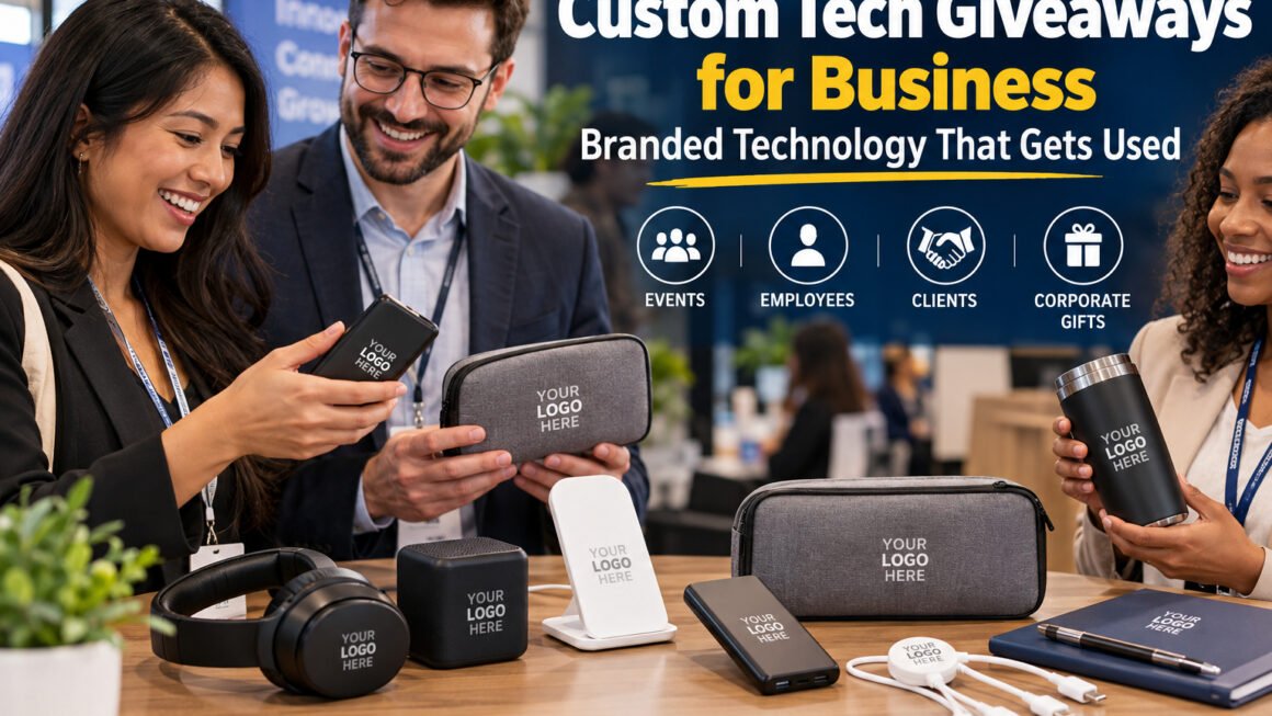 Custom Tech Giveaways: Branded Technology for Business