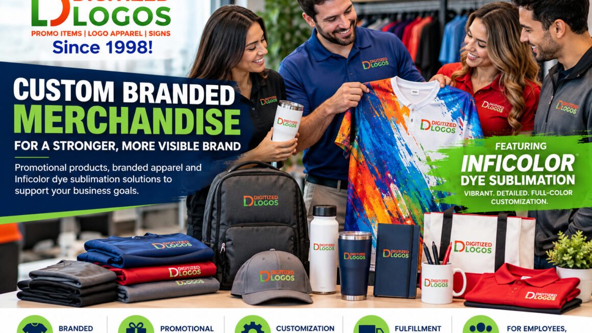 Digitized Logos: Custom Branded Merchandise Guide