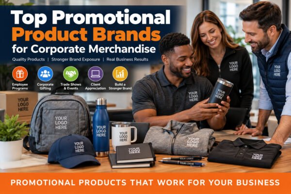 Top Promotional Product Brands for Corporate Merchandise