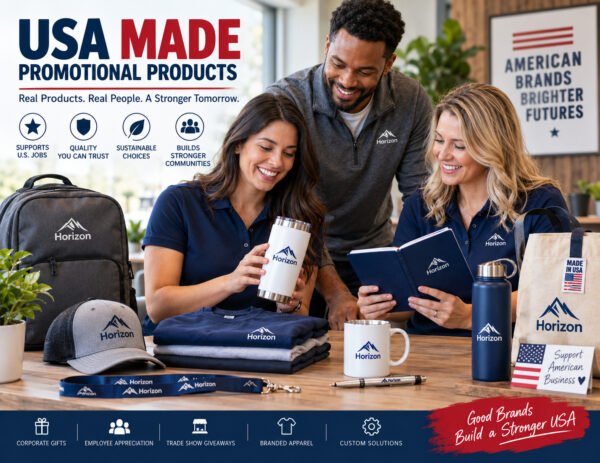 USA Made Promotional Products for Business Branding